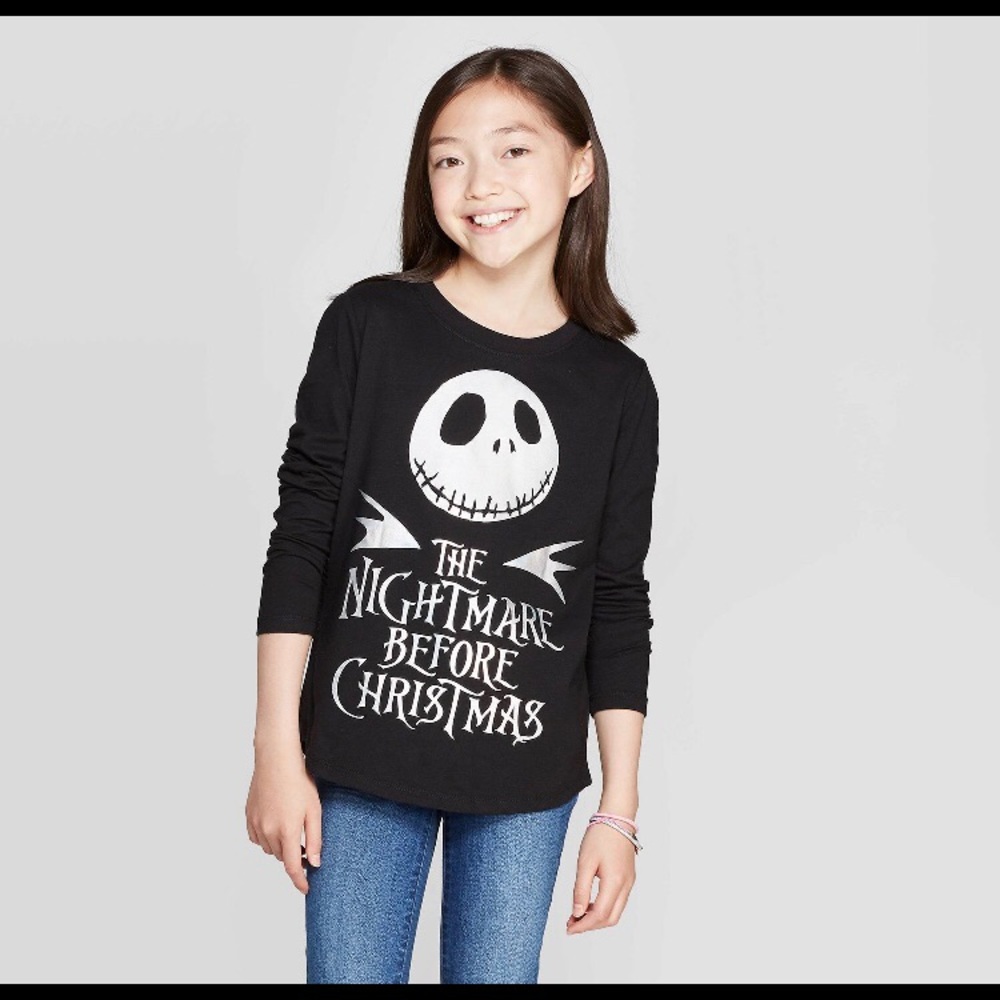 Nightmare Before Christmas Long Sleeve Shirt